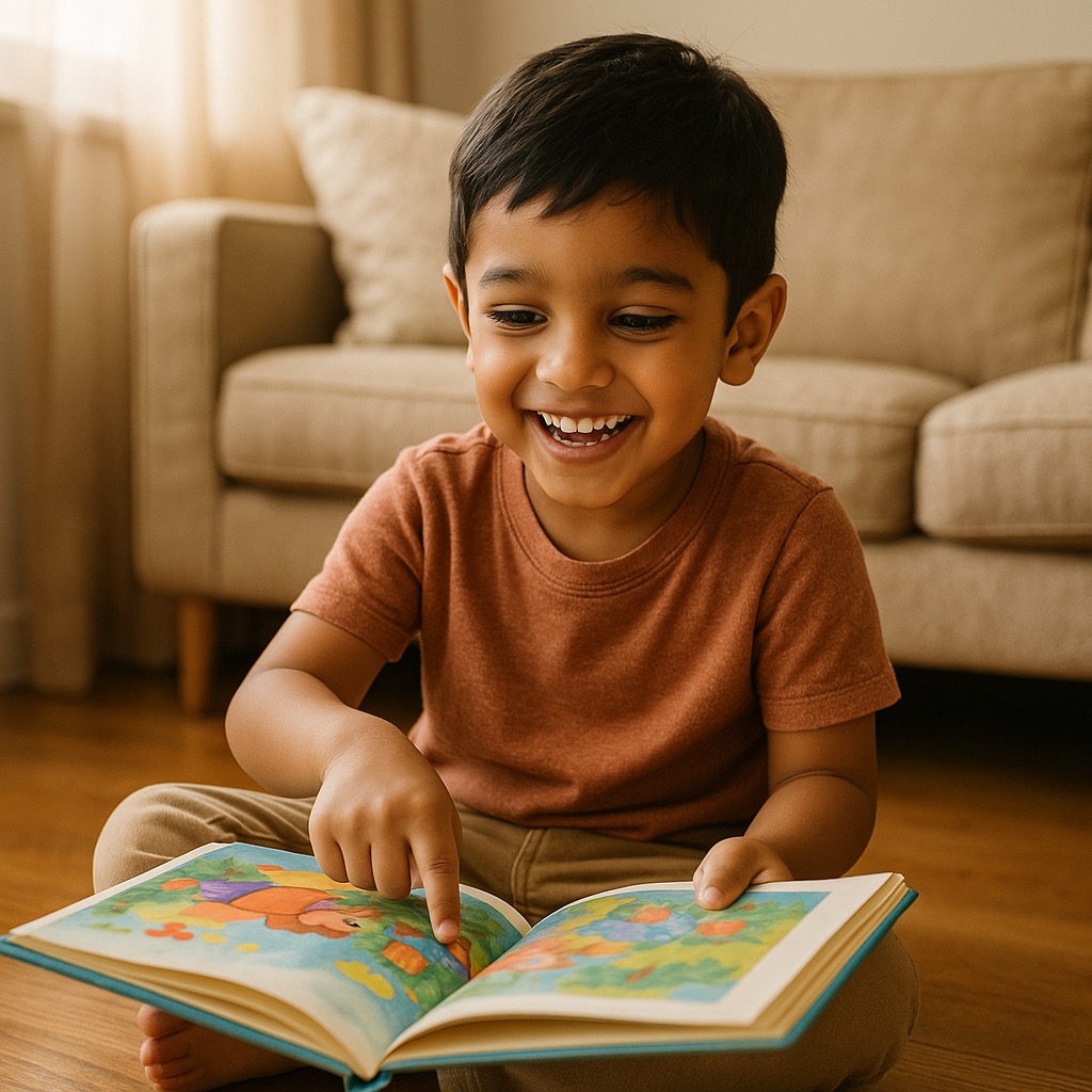 “I can read it!”
